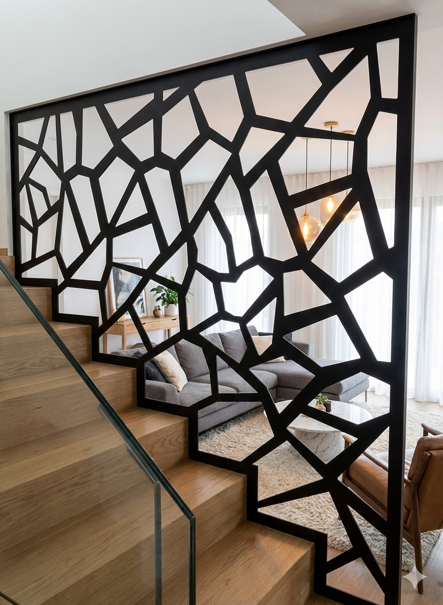 Panou Metalic Interior | Exterior Debitat Laser | Personalizabil 1x2m  | Daria