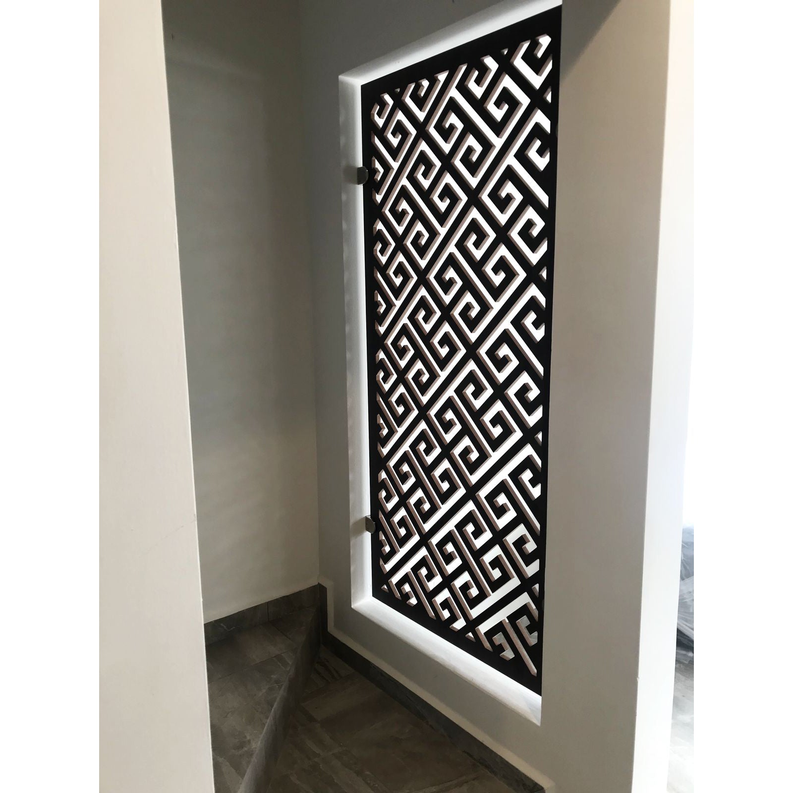 Panou Metalic Interior | Exterior Debitat Laser | Personalizabil 1x2m  | Anox