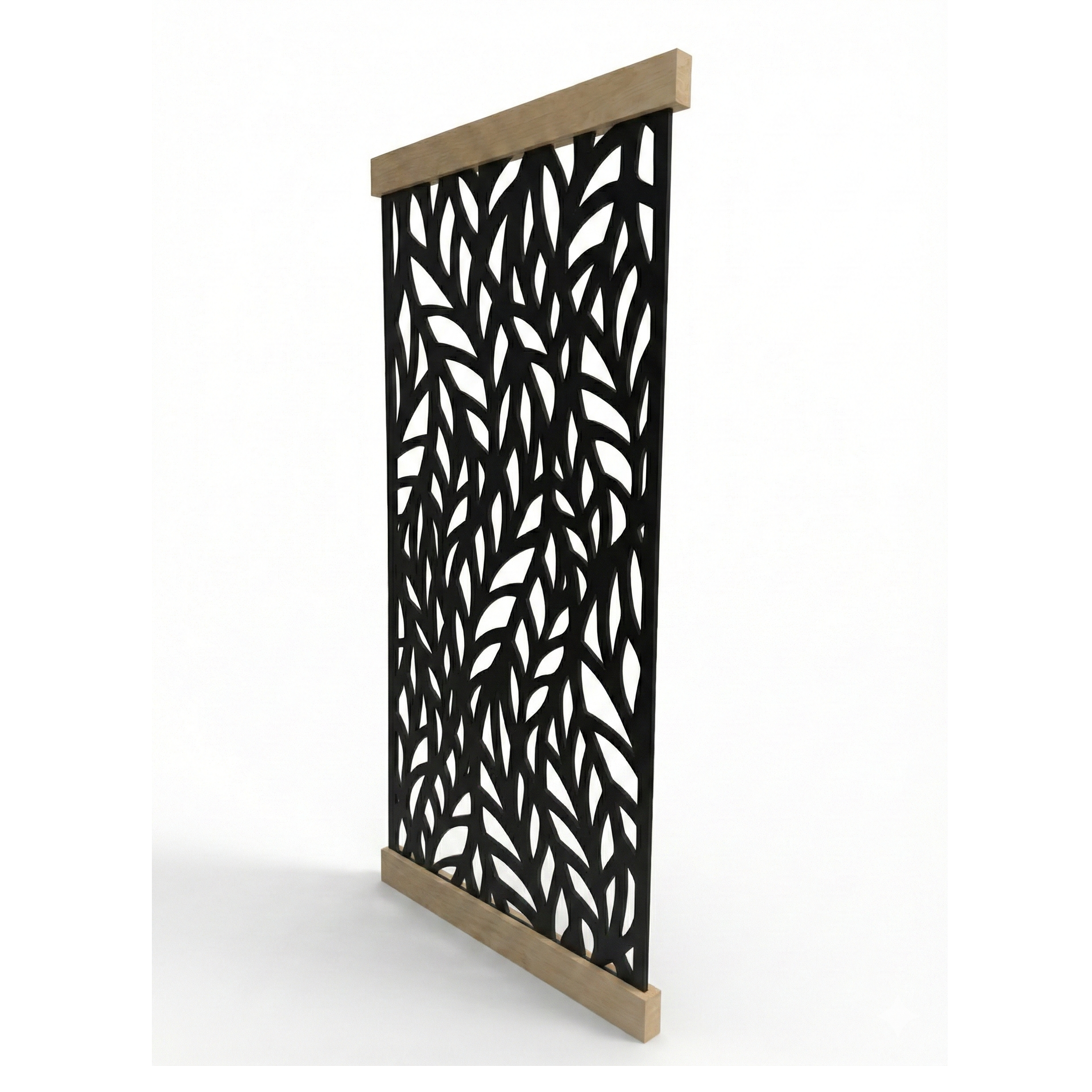 Panou Metalic Interior | Exterior Debitat Laser | Personalizabil 1x2m  | Leaf